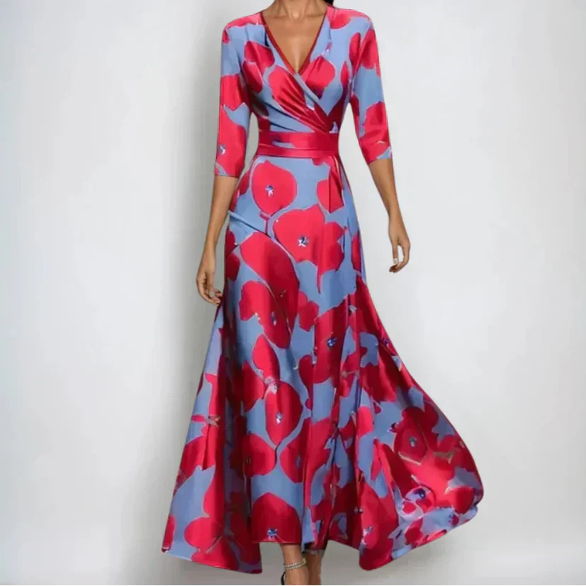 Emily | Elegant Floral Dress
