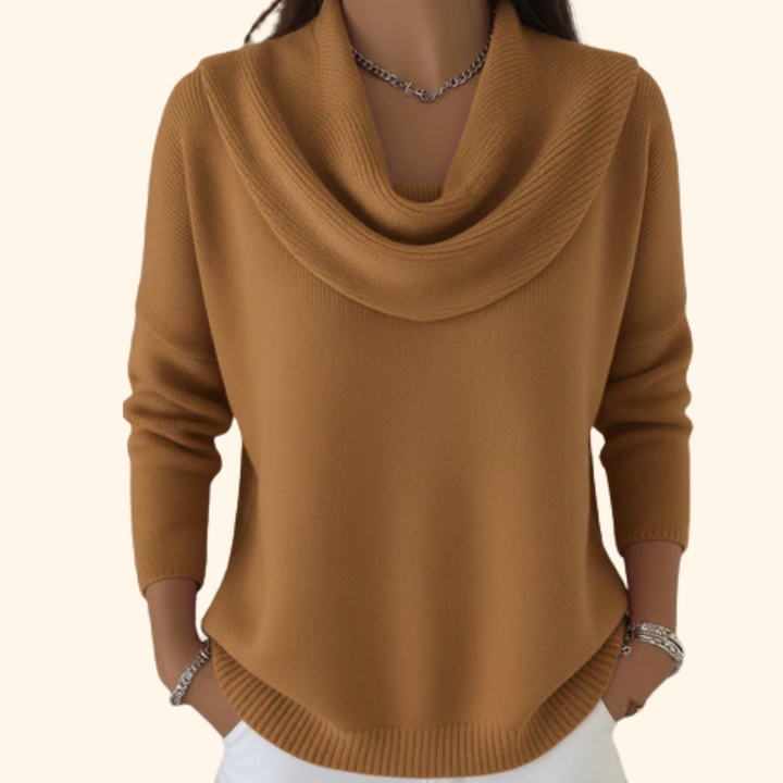 Lauren | Soft Blouse with Decollete