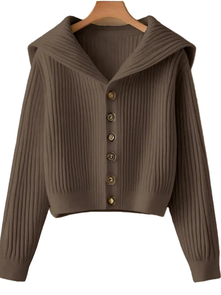 Melina - Rib Knit Cardigan