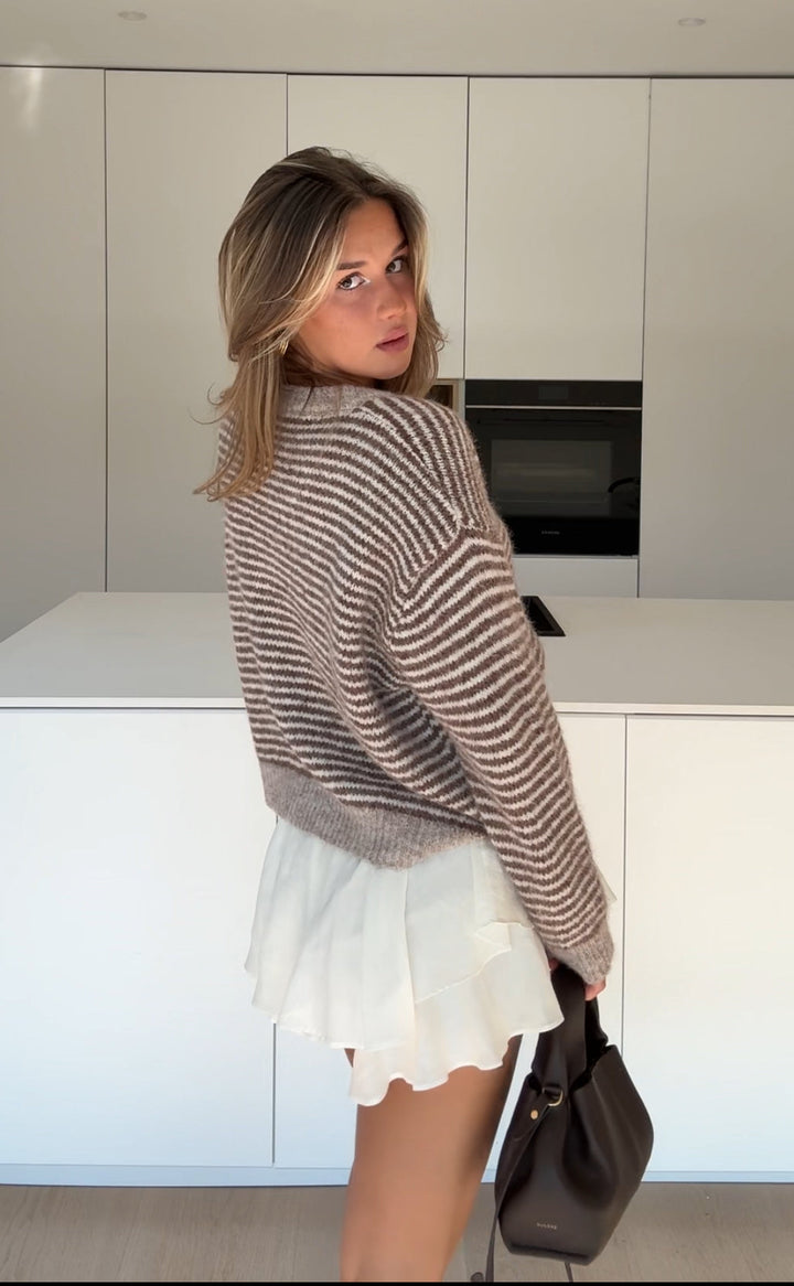 Soft striped sweater
