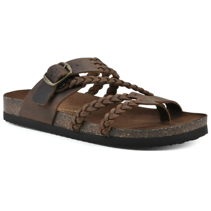 HAYLEIG |  Orthopaedic Braided Leather Sandal