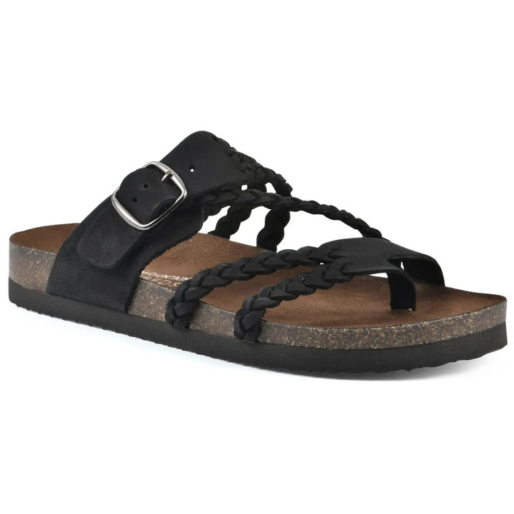 HAYLEIG |  Orthopaedic Braided Leather Sandal