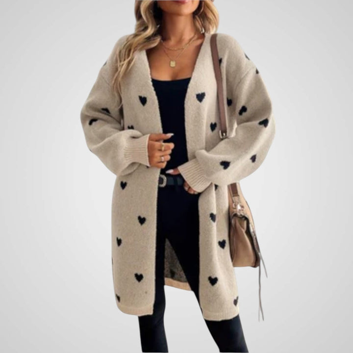 Nooni | Hearts Cardigan