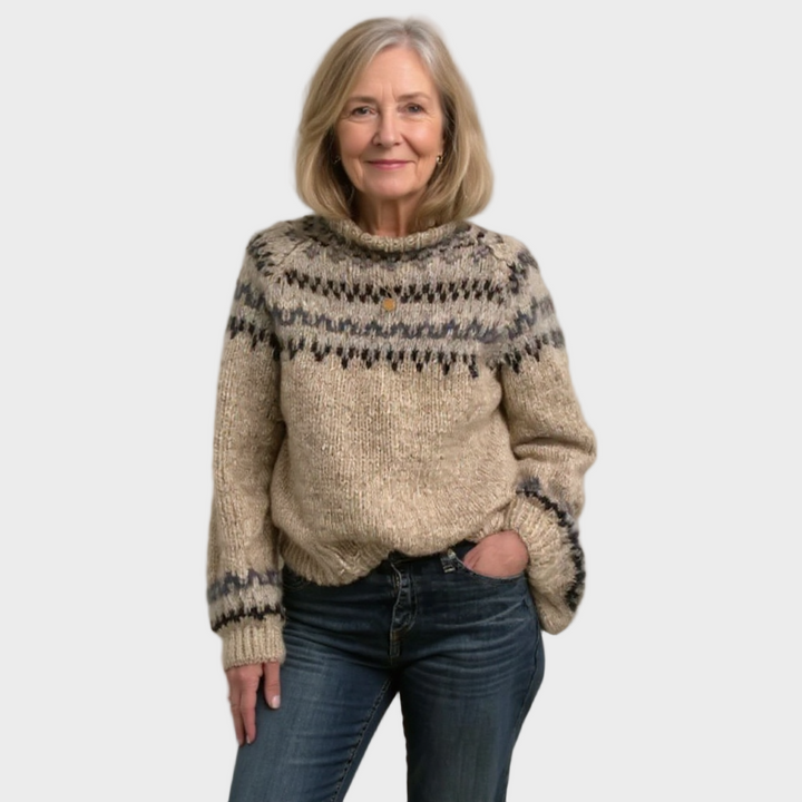 Ashley | Vintage Handmade Icelandic Sweater